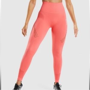 Gymshark Seamless Coral Leggings Size XL